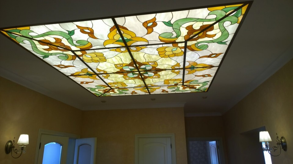 Заказать световой потолок с фотопечатью в г. Зубцов